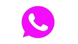 pink whatsapp