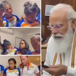 modi call to indian womens hockey team