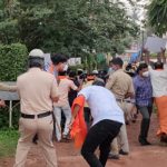 vhp bajarangadal protest in ullala