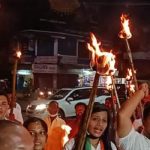 karkala congress protest