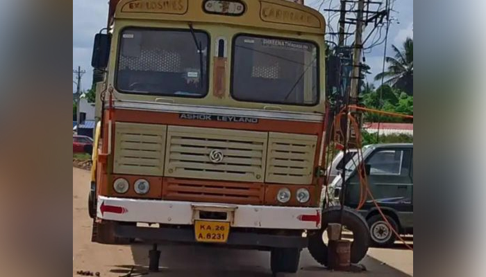 shivamogga lorry