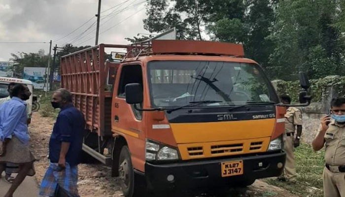 lorry suicide