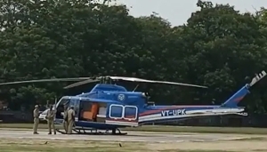 adityanaths helicopter