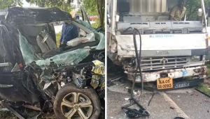 belagavi road accident