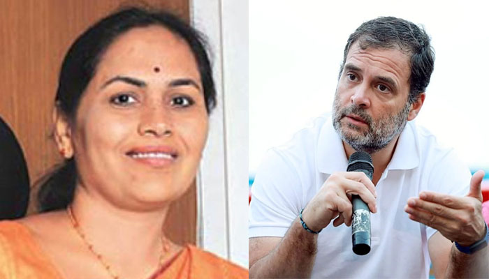 rahul gandhi shobha karandlaje