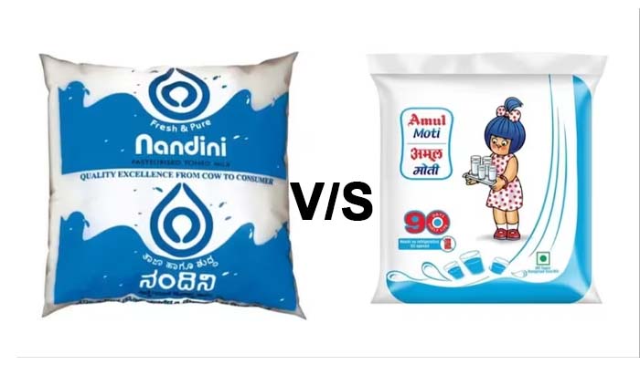 amul vs nandini