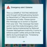 emergency alert