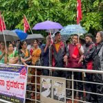 citu protest in mangalore