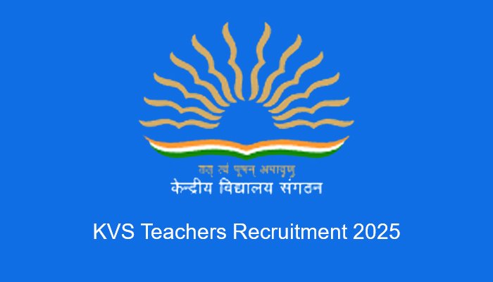 kvs teachers recruitment 2025